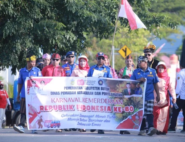 Semarak Perayaan HUT ke-80 Republik Indonesia di Desa Manuru